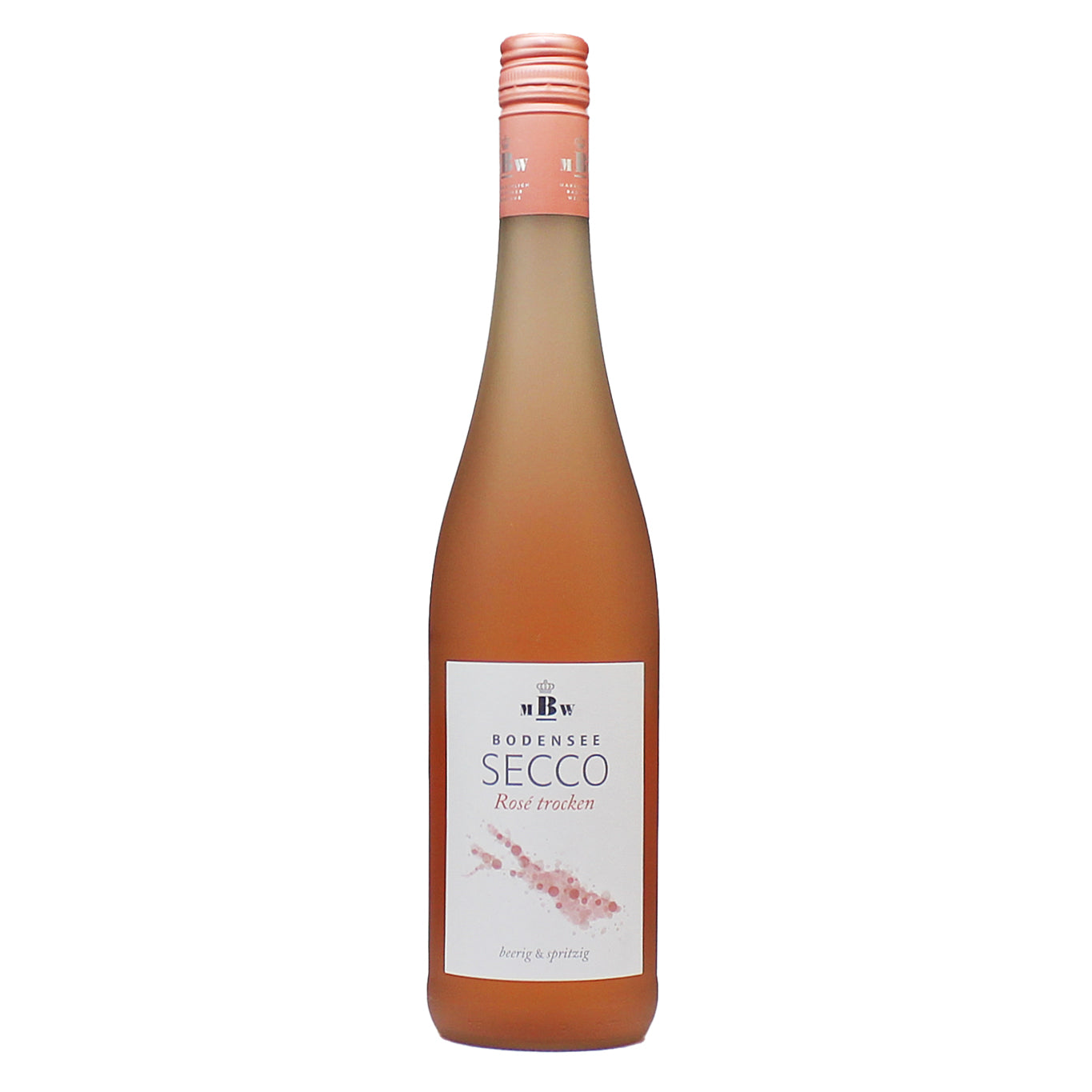 Bodensee Secco Rosé Perlwein trocken