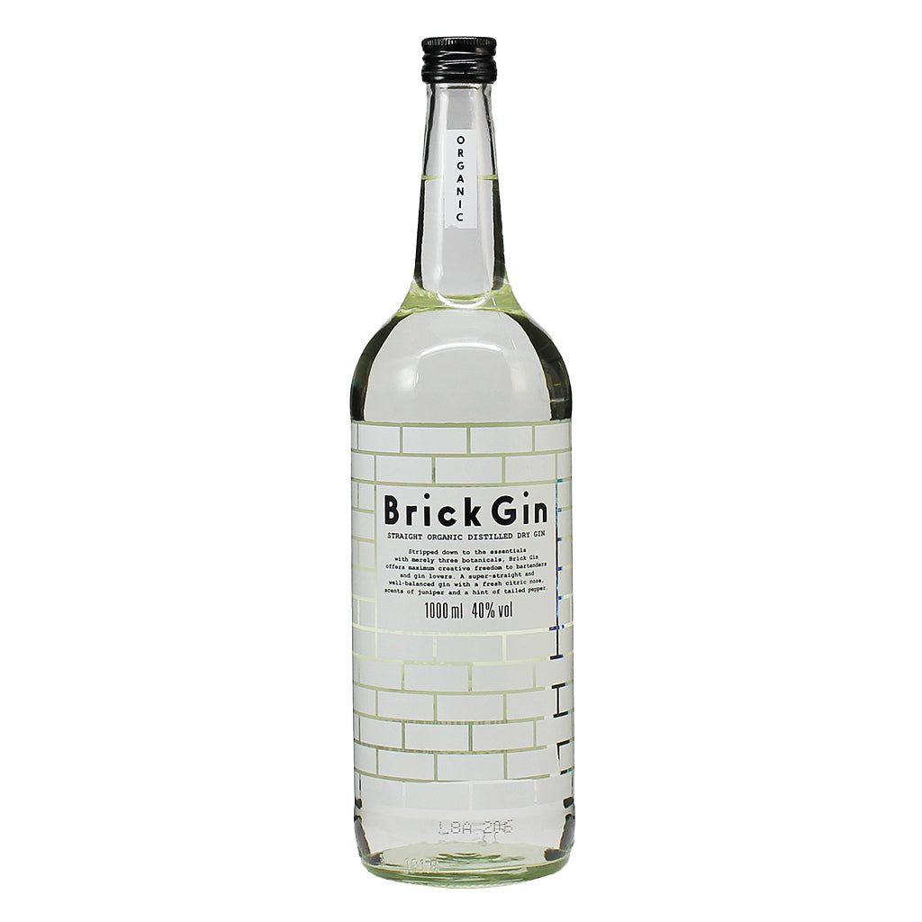 Brick Gin Organic Dry Gin 40% - 1 Liter