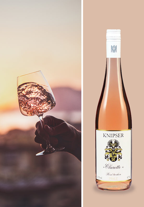 Rose Clarette vom Weingut Knipser