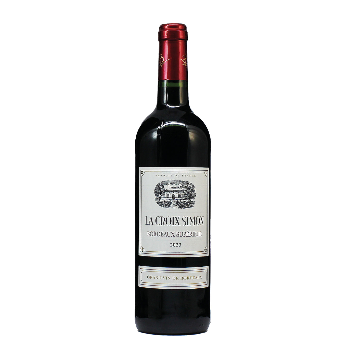 La Croix Simon Bordeaux Superieur Rouge 2023 - BIO