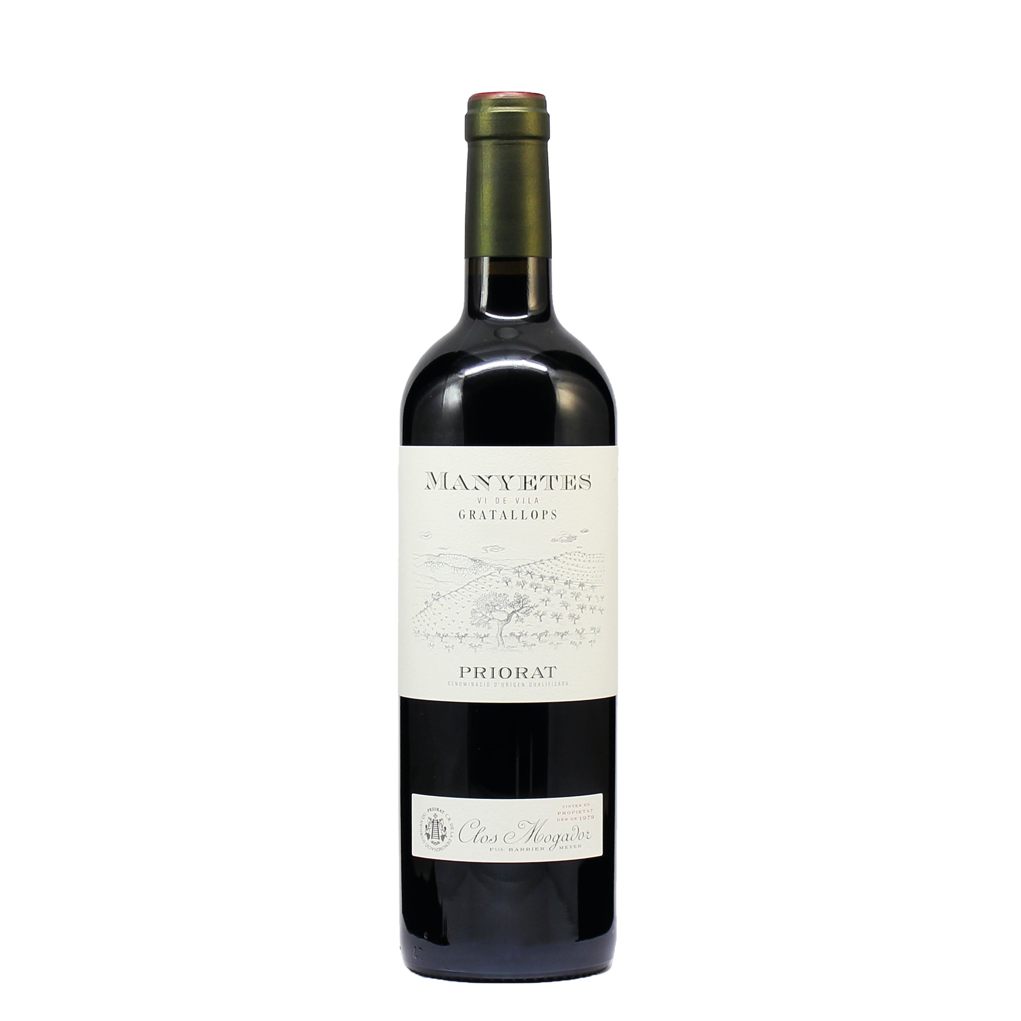 Clos Mogador Manyetes Vi de Vila Gratallops 2018