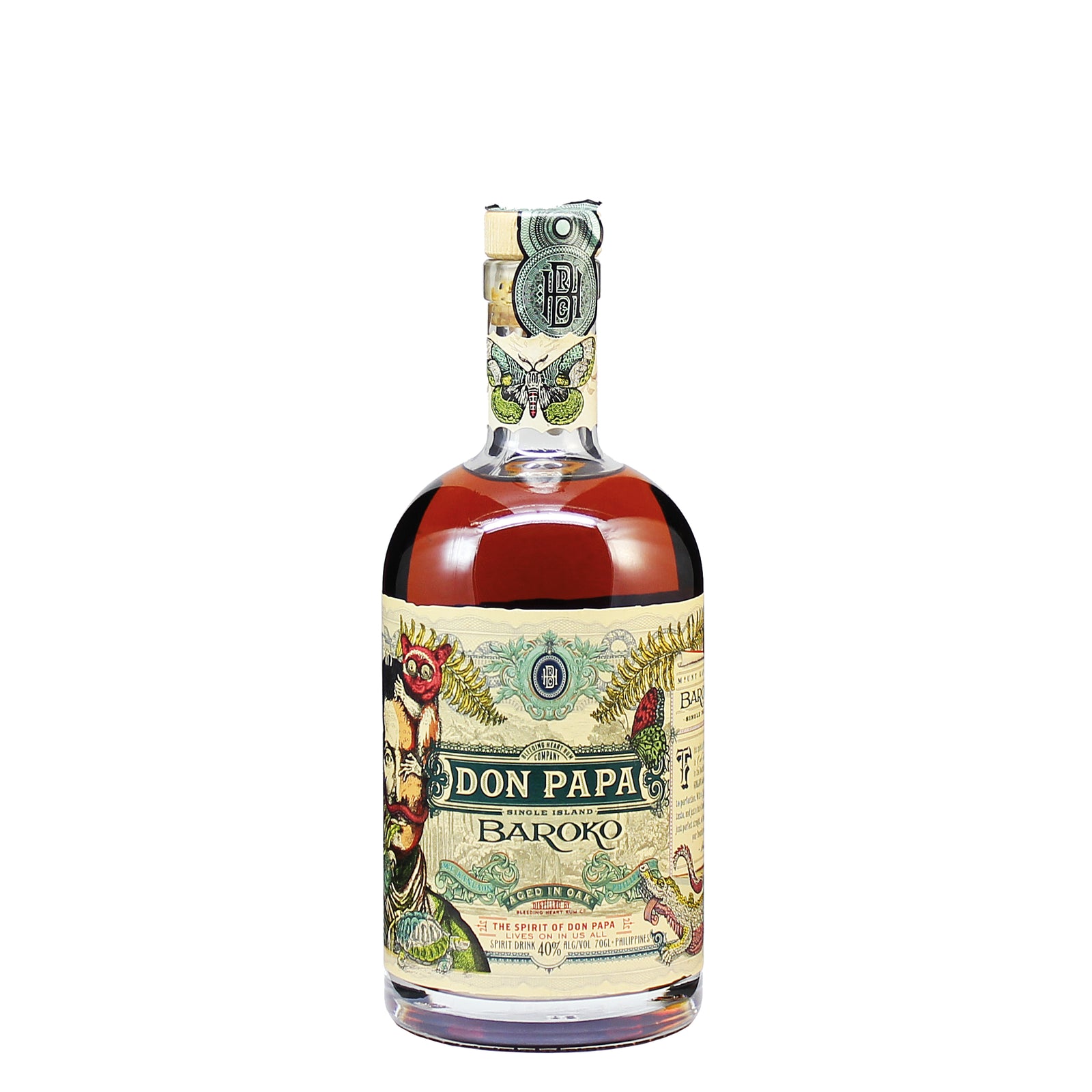 Don Papa Baroko Rum 0,7l
